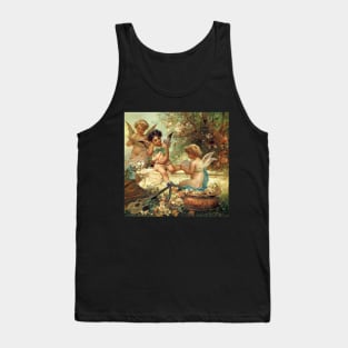 Musician Angels by Hans Zatzka Tank Top